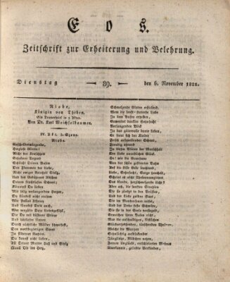 Eos Dienstag 6. November 1821