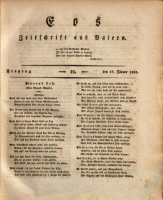 Eos Freitag 17. Januar 1823