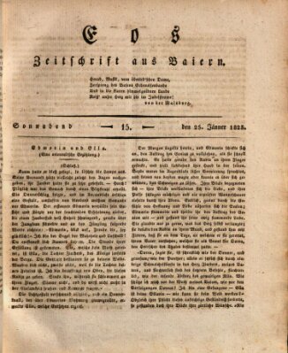 Eos Samstag 25. Januar 1823