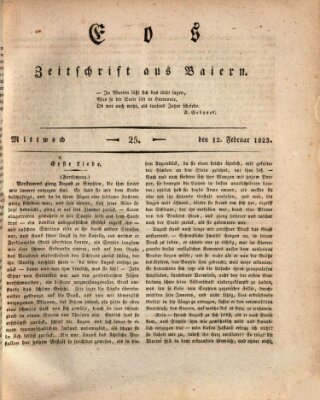 Eos Mittwoch 12. Februar 1823