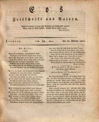 Eos Freitag 28. Februar 1823