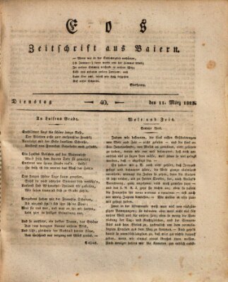 Eos Dienstag 11. März 1823