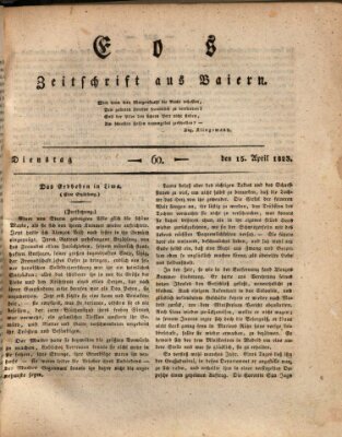 Eos Dienstag 15. April 1823