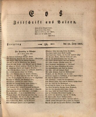 Eos Freitag 13. Juni 1823