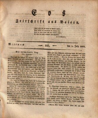 Eos Mittwoch 2. Juli 1823