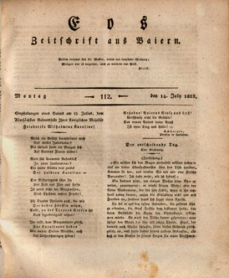 Eos Montag 14. Juli 1823