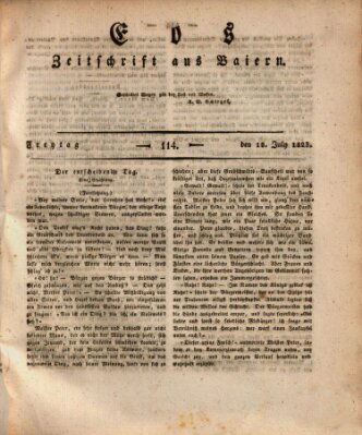 Eos Freitag 18. Juli 1823