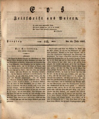 Eos Freitag 25. Juli 1823