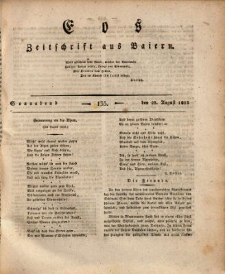 Eos Samstag 23. August 1823