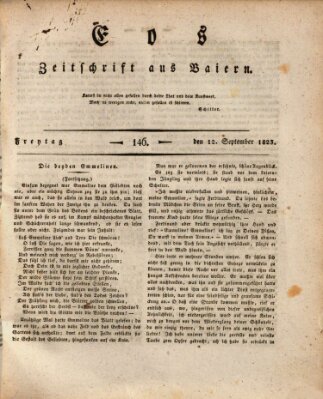 Eos Freitag 12. September 1823