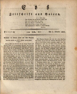 Eos Freitag 3. Oktober 1823