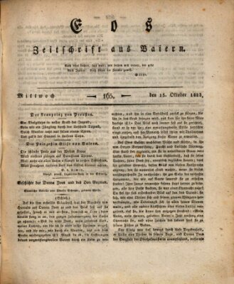 Eos Mittwoch 15. Oktober 1823