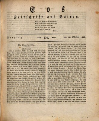 Eos Freitag 24. Oktober 1823