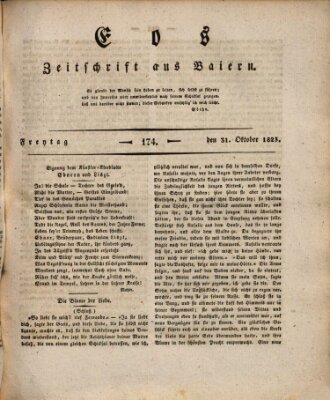 Eos Freitag 31. Oktober 1823