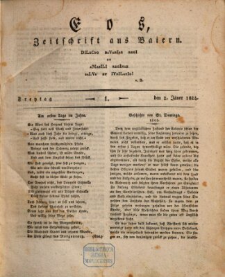 Eos Freitag 2. Januar 1824