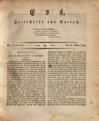 Eos Mittwoch 31. März 1824