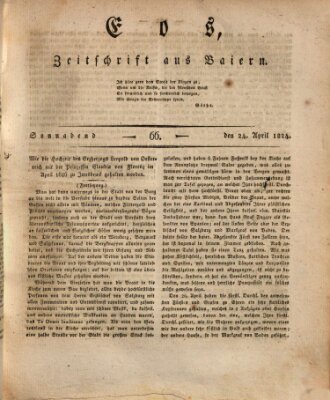 Eos Samstag 24. April 1824