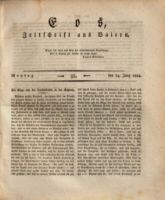 Eos Montag 14. Juni 1824