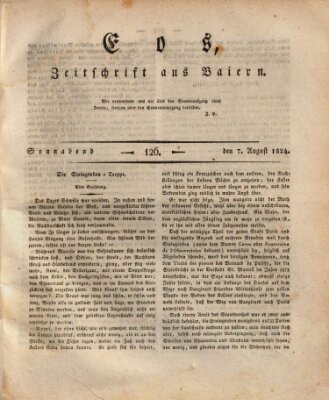 Eos Samstag 7. August 1824