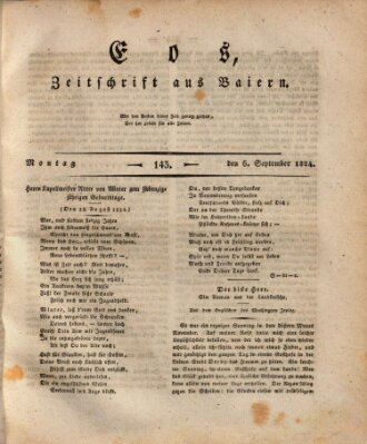 Eos Montag 6. September 1824