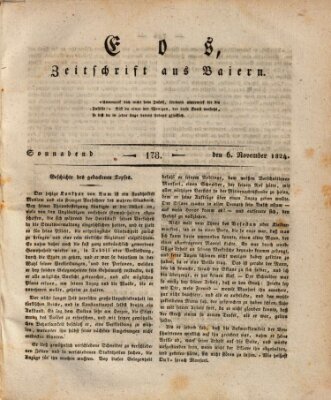 Eos Samstag 6. November 1824