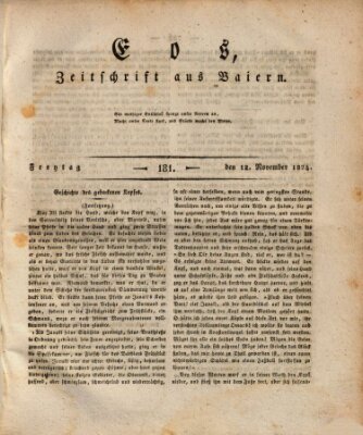 Eos Freitag 12. November 1824