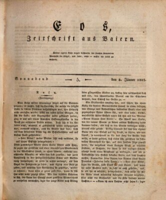 Eos Samstag 8. Januar 1825