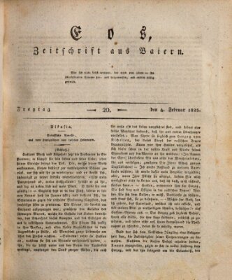 Eos Freitag 4. Februar 1825