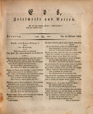 Eos Freitag 25. Februar 1825