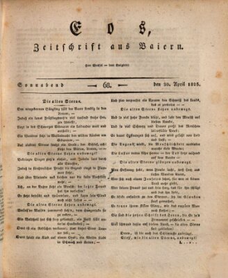 Eos Samstag 30. April 1825