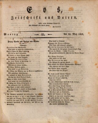 Eos Montag 30. Mai 1825