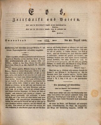 Eos Samstag 20. August 1825