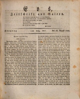 Eos Freitag 26. August 1825