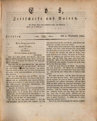 Eos Freitag 2. September 1825