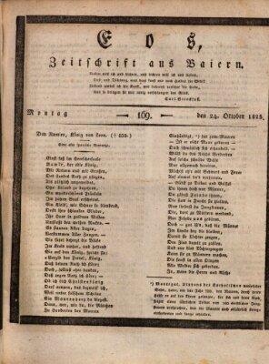 Eos Montag 24. Oktober 1825