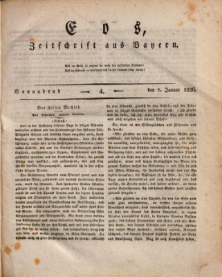 Eos Samstag 7. Januar 1826