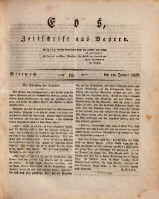 Eos Mittwoch 18. Januar 1826