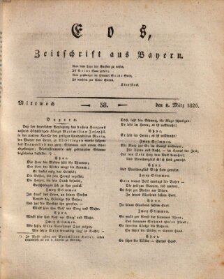 Eos Mittwoch 8. März 1826