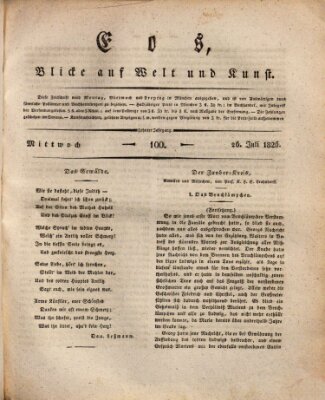 Eos Mittwoch 26. Juli 1826