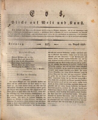 Eos Freitag 11. August 1826