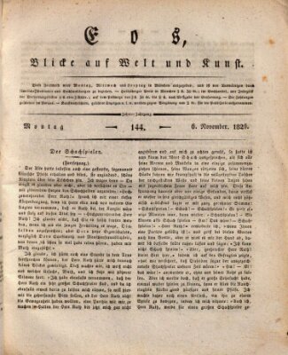 Eos Montag 6. November 1826