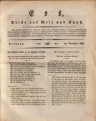 Eos Freitag 10. November 1826