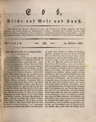 Eos Mittwoch 14. Februar 1827