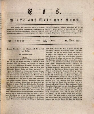 Eos Mittwoch 11. April 1827