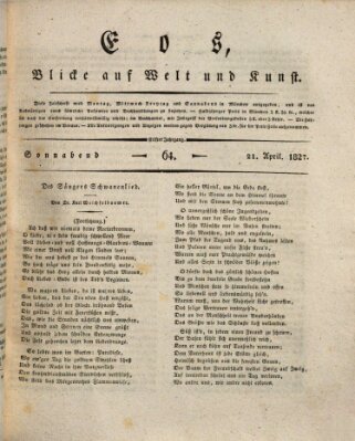 Eos Samstag 21. April 1827