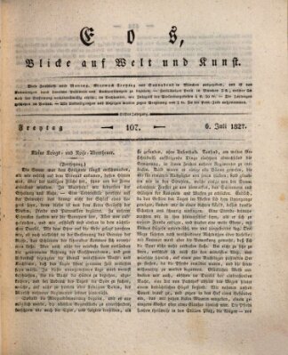 Eos Freitag 6. Juli 1827