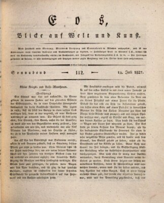 Eos Samstag 14. Juli 1827