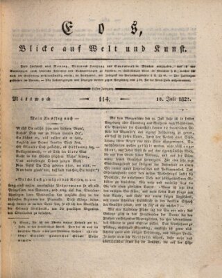 Eos Mittwoch 18. Juli 1827