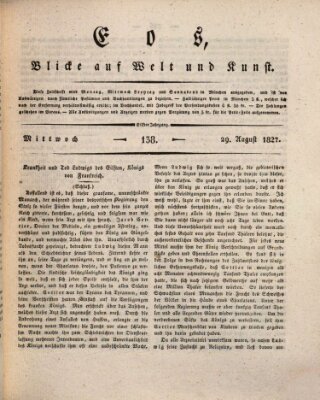 Eos Mittwoch 29. August 1827