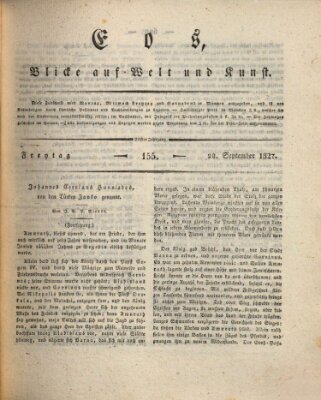 Eos Freitag 28. September 1827